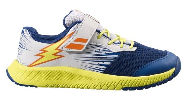 Babolat Babolat Pulsion All Court Kid Junior Tennis Shoes Dark Blue/Yellow EUR 29