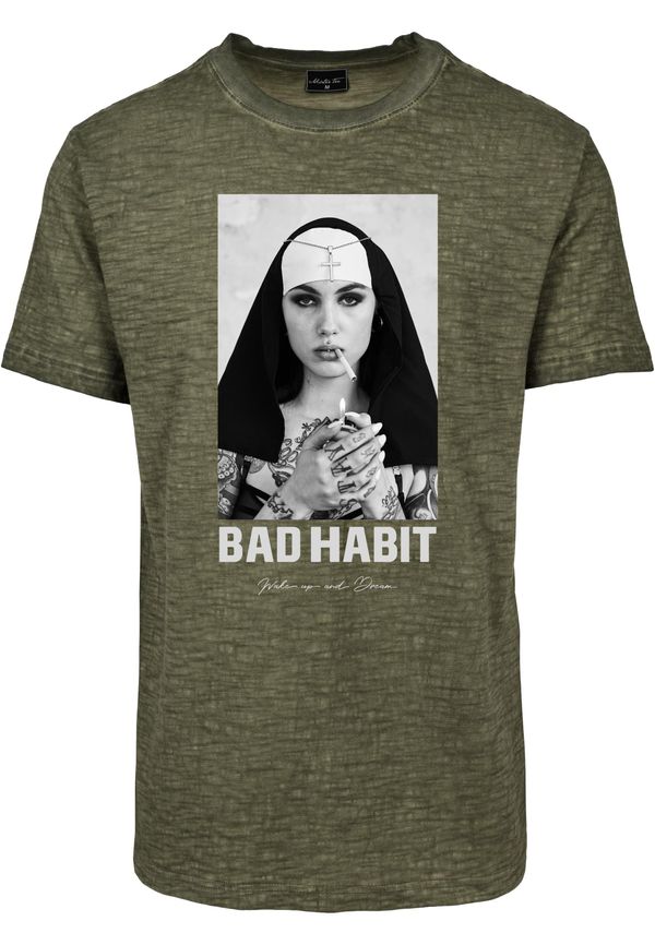 MT Men Bad Habit Olive Tee