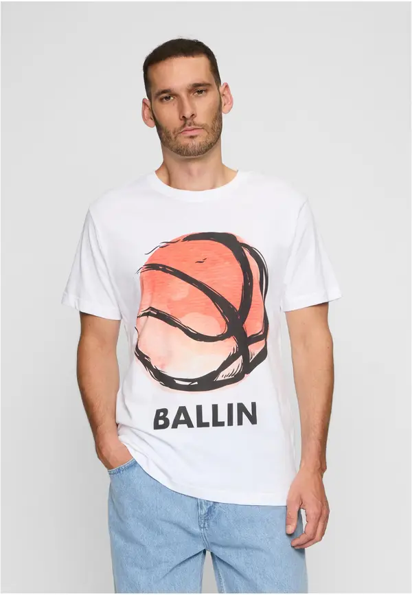 Mister Tee Ball T-shirt white