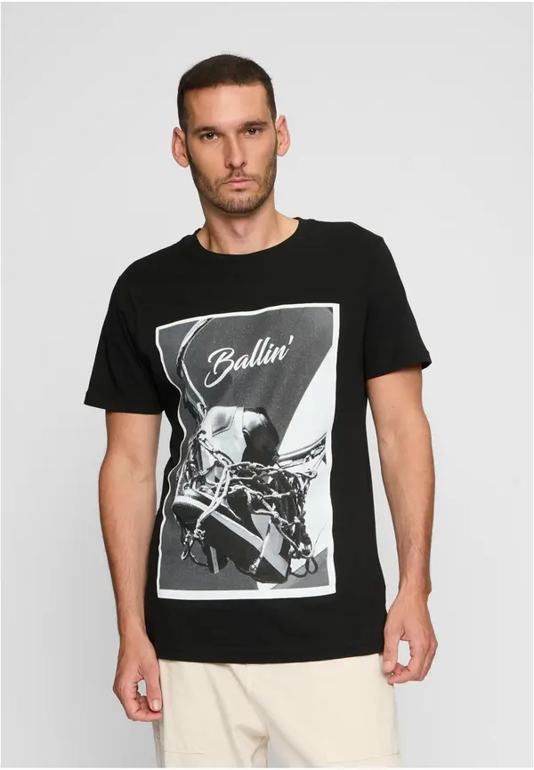 Mister Tee Ballin 3.0 T-shirt black