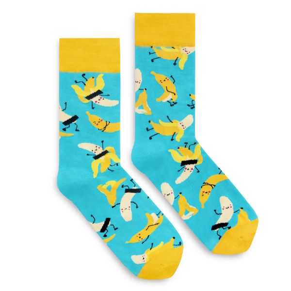 Banana Socks Banana Socks Unisex's Socks Classic Wanna Banana