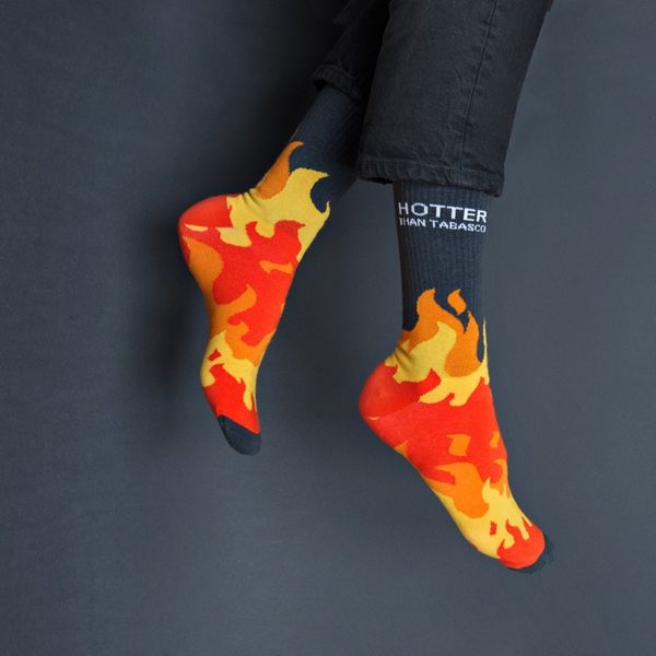 Banana Socks Banana Socks Unisex's Socks Hotter than Tabasco