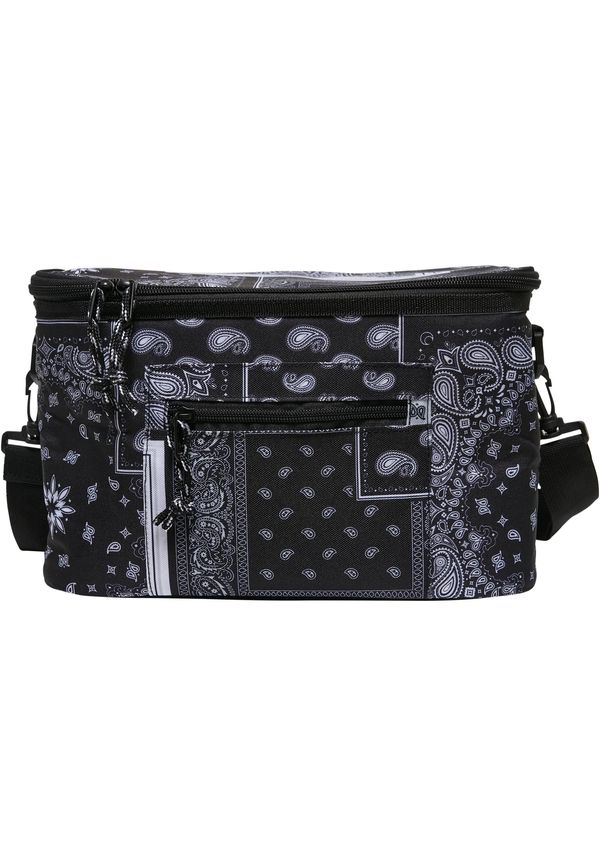 Urban Classics Accessoires Bandana Patchwork Print Cooler Bag Black/white