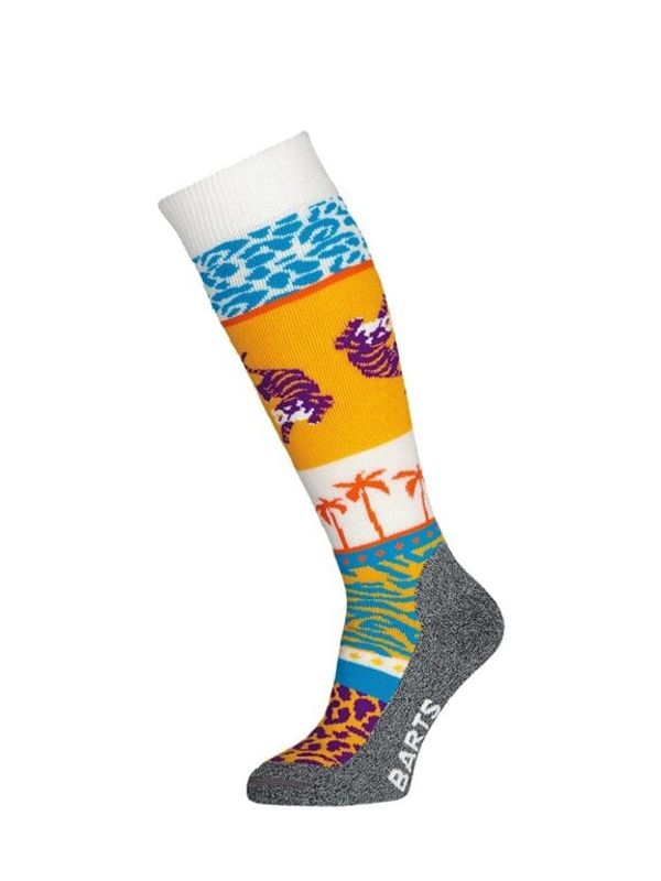 Barts Barts SKISOCK JUNGLE FEVER KIDS White Socks