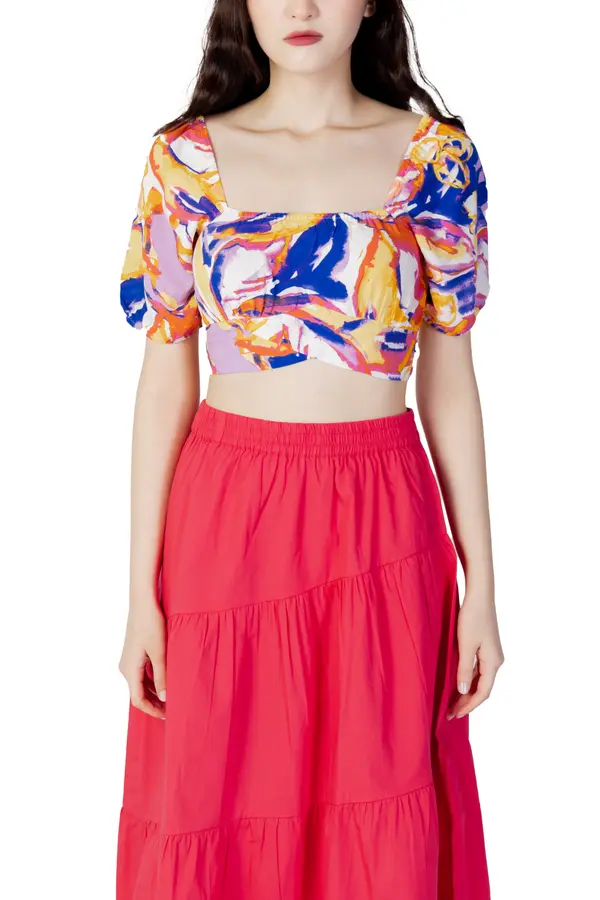 Only Barvit top s kratkimi rokavi