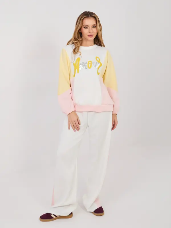 RUE PARIS Barvita jopa z napisom