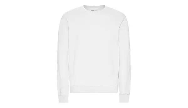 Colorful Standard Barvita standardna klasična organska majica Crew bela