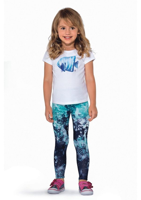 Bas Bleu Bas Bleu Girls' leggings PATI stretchable made of elastic material