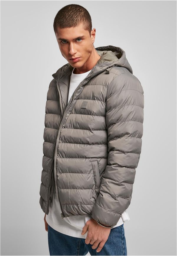 Urban Classics Basic Asphalt Bubble Jacket