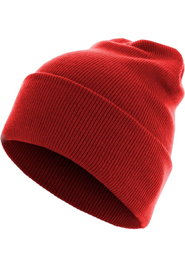 MSTRDS Basic Flap Long Version Beanie Red