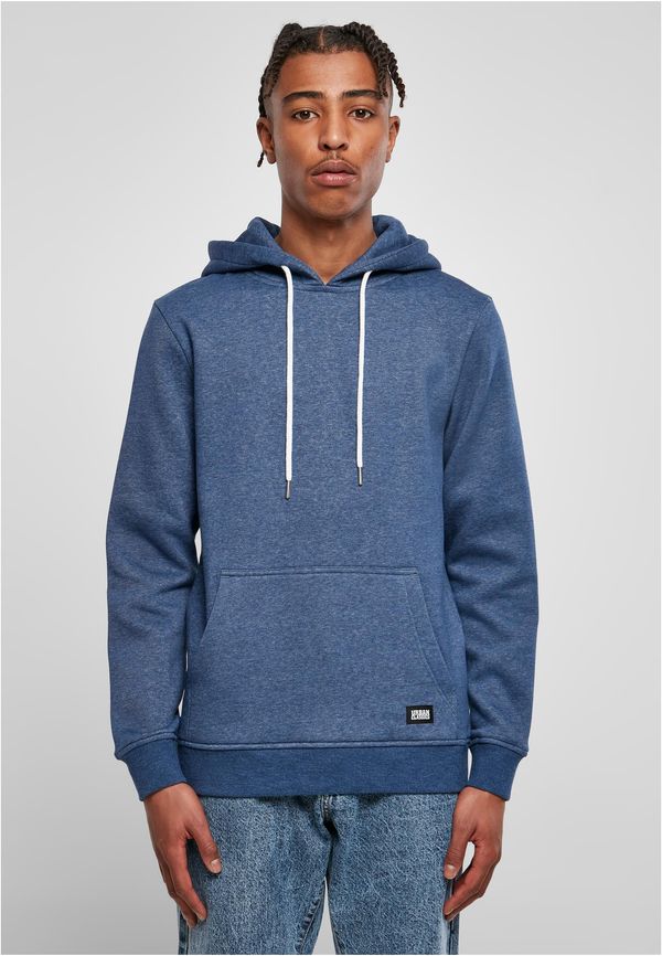 UC Men Basic Melange Hoody bluelightmelange