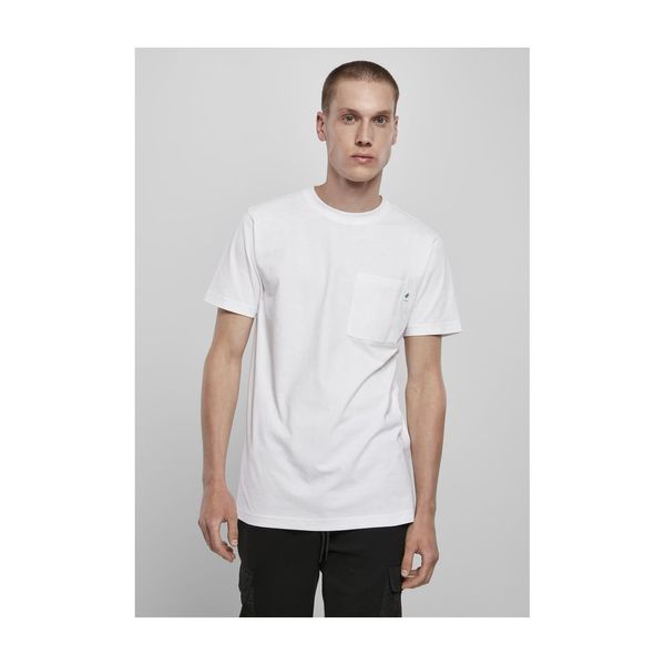 Urban Classics Basic Pocket T-Shirt Made of Organic Cotton White