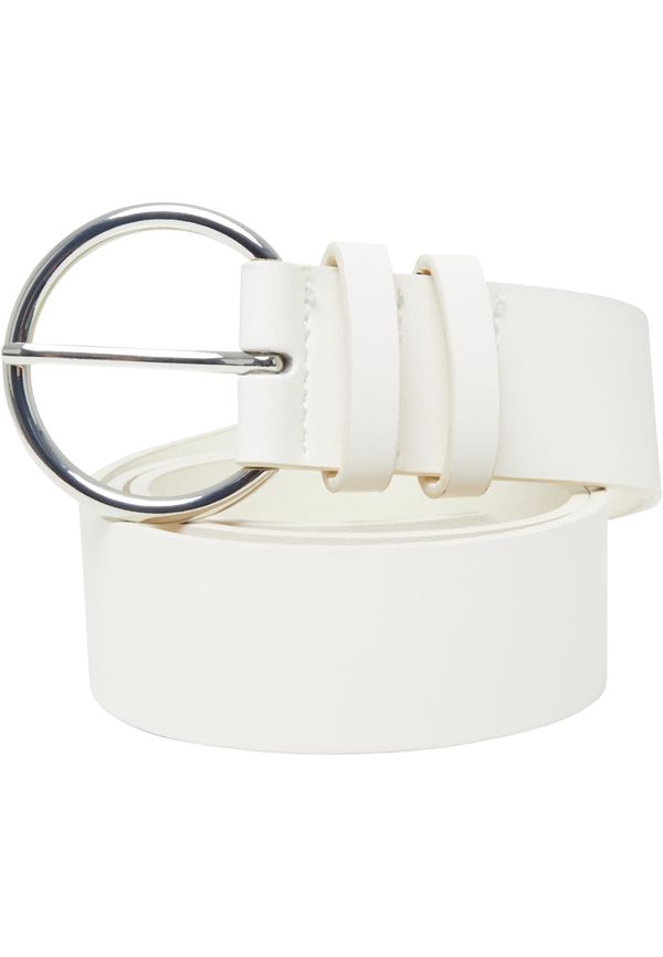 Urban Classics Basic PU Belt cream