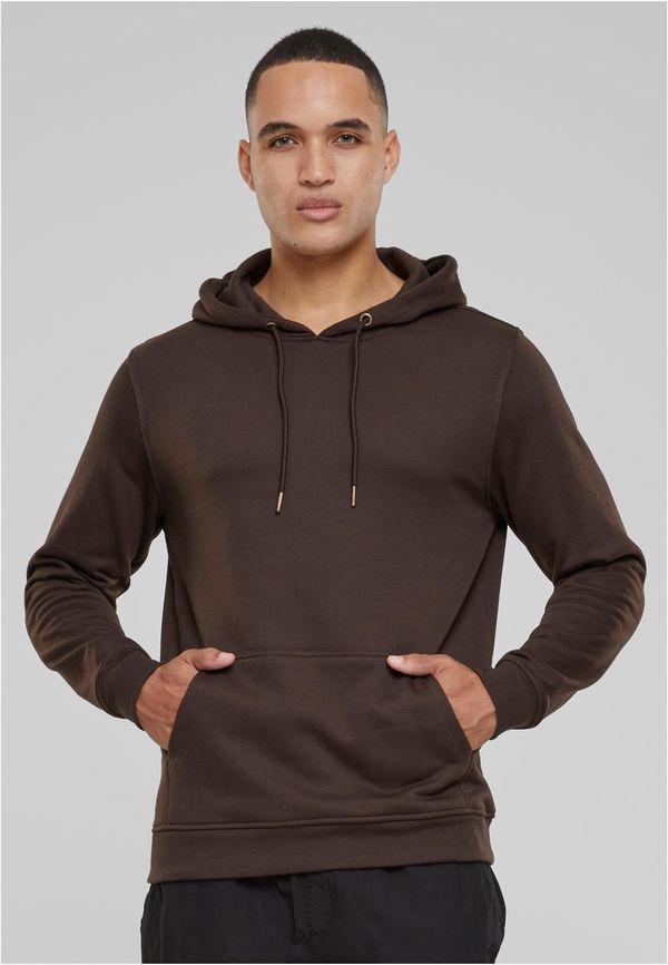 Urban Classics Basic Sweat Hoody brown