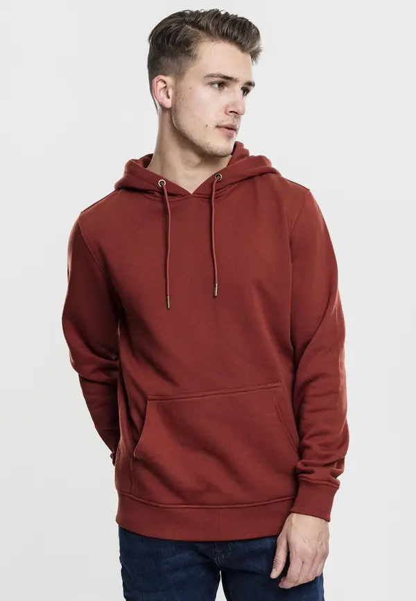 Urban Classics Basic Sweat Hoody rusty