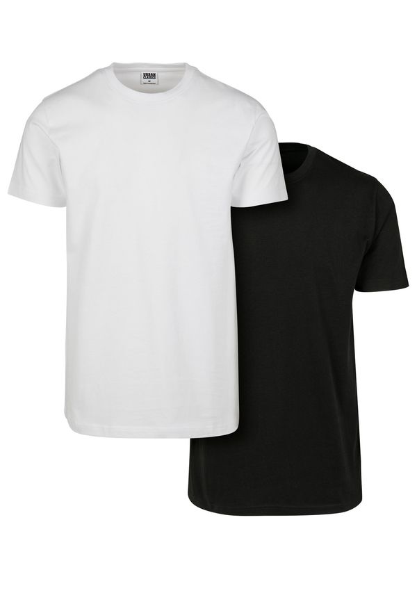 UC Men Basic Tee 2-Pack Black/White