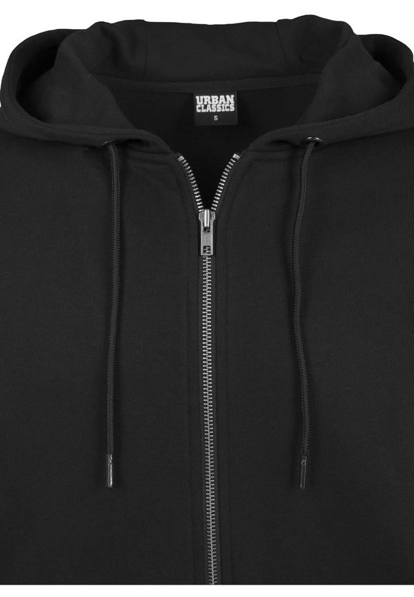 Urban Classics Basic Zipper Hoody Black
