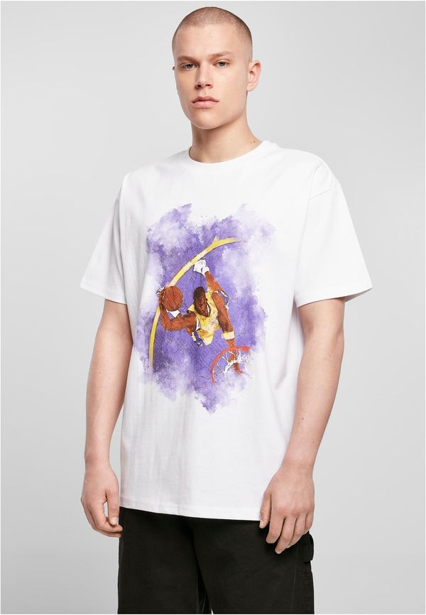 Mister Tee Basketball Clouds 2.0 Oversize T-shirt White