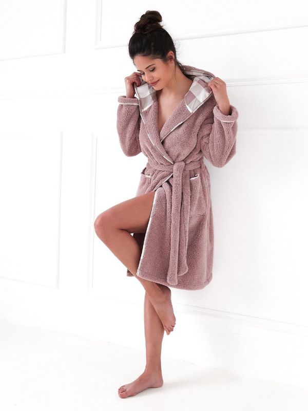 Sensis Bathrobe Sensis Ariene S-XL powder pink 012