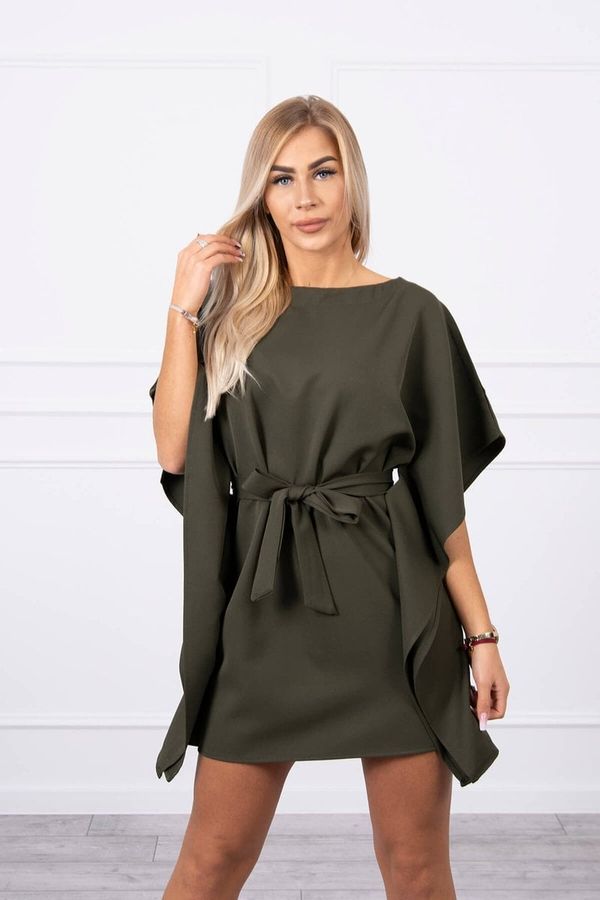 Kesi Batwings Oversize Dress Khaki