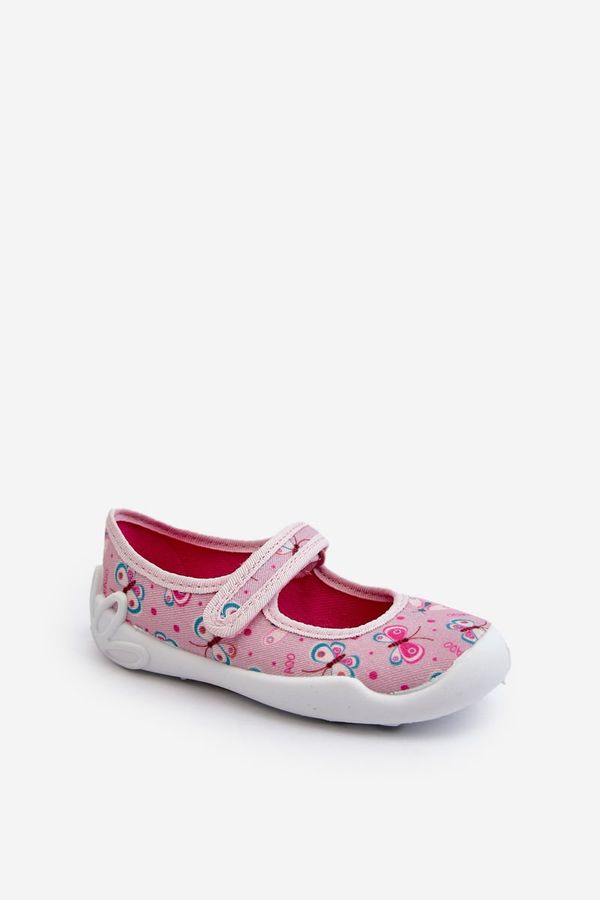 Kesi Befado Children's Slippers Butterfly Ballerina Pink