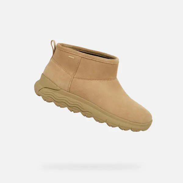 GEOX Beige Geox Spherica 4x4 B ABX Women's Ankle Boots - Ladies