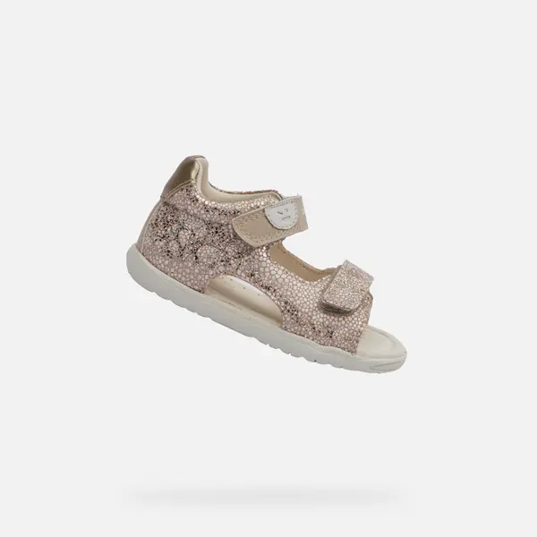 GEOX Beige Girls Sandals Geox Macchia - Girls