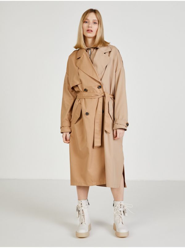 Only Beige Ladies Trench Coat ONLY Betty - Women