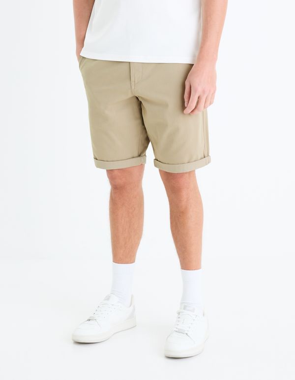 Celio Beige Men's Chino Shorts Celio Bochinobm