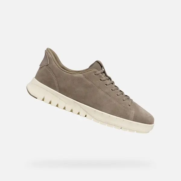 GEOX Beige men's sneakers Geox Flextride Plus - Men's