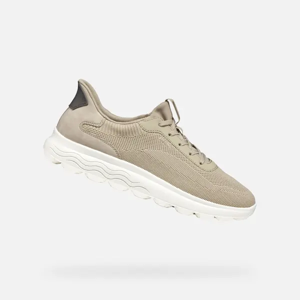 GEOX Beige men's sneakers Geox Spherica Plus - Men's