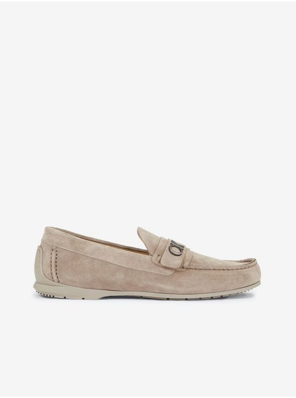 Calvin Klein Beige Men's Suede Loafers Calvin Klein - Men's