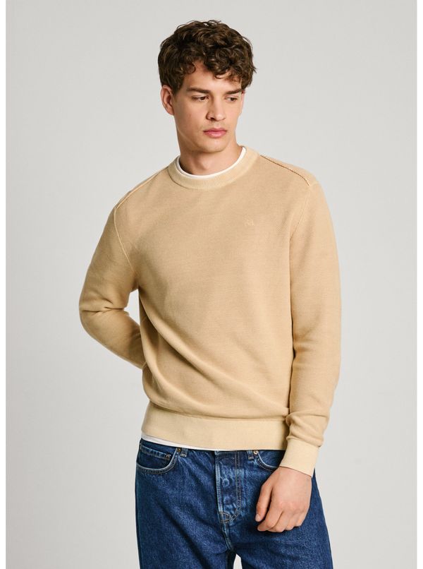 Pepe Jeans Beige men's sweater Pepe Jeans - Men's