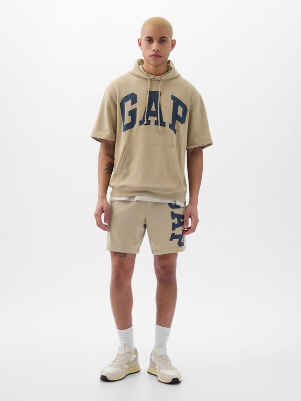 GAP Beige men's sweatpants GAP with logo