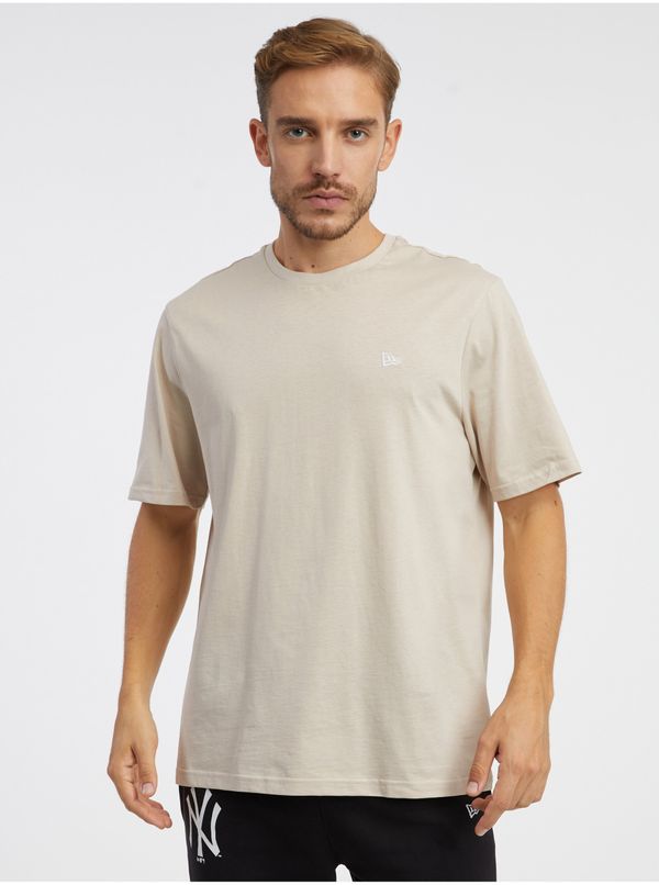 New Era Beige Men's T-shirt New Era - Men