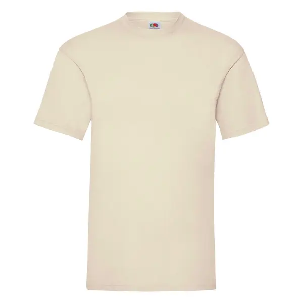 Fruit of the Loom Beige Men's T-shirt Valueweight Fruit of the Loom
