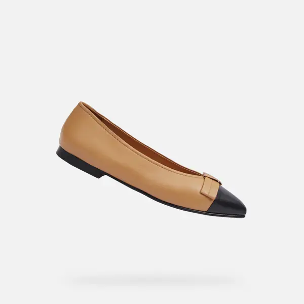 GEOX Beige women's ballet flats Geox Millianee - Women's