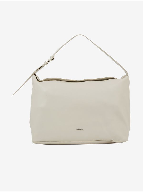 Calvin Klein Beige Women's Calvin Klein Elevated Soft Shoulder Bag - Women