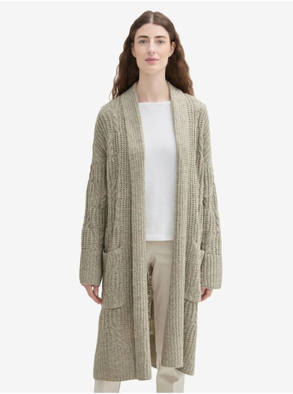 Tom Tailor Beige women's cardigan Tom Tailor - Women's