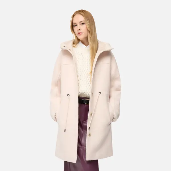 GEOX Beige Women's Coat Geox Kleopy - Women's