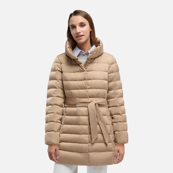 GEOX Beige Women's Down Jacket Geox Bettanie - Women's