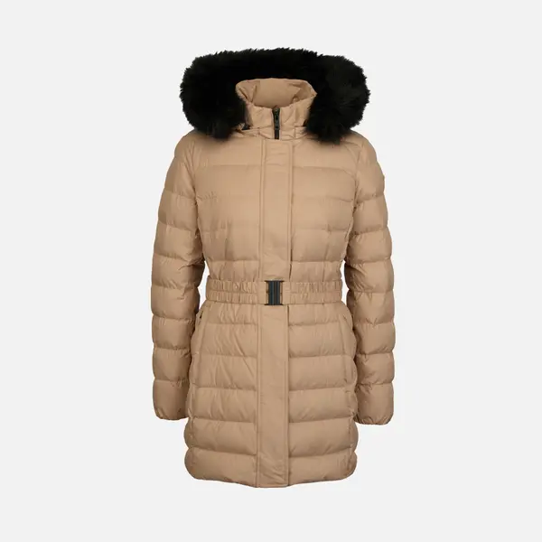 GEOX Beige Women's Down Jacket Geox Catria - Women's