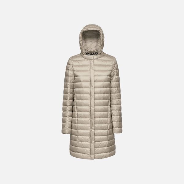 GEOX Beige women's down jacket Geox Jaysen - Women's