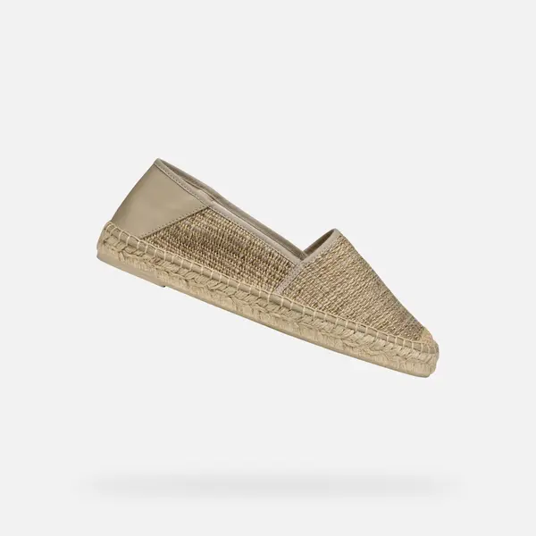 GEOX Beige women's espadrilles Geox Lampedusa - Women's