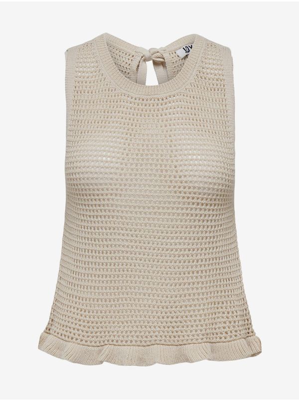 JDY Beige Women's Knitted Top JDY Tikka - Women