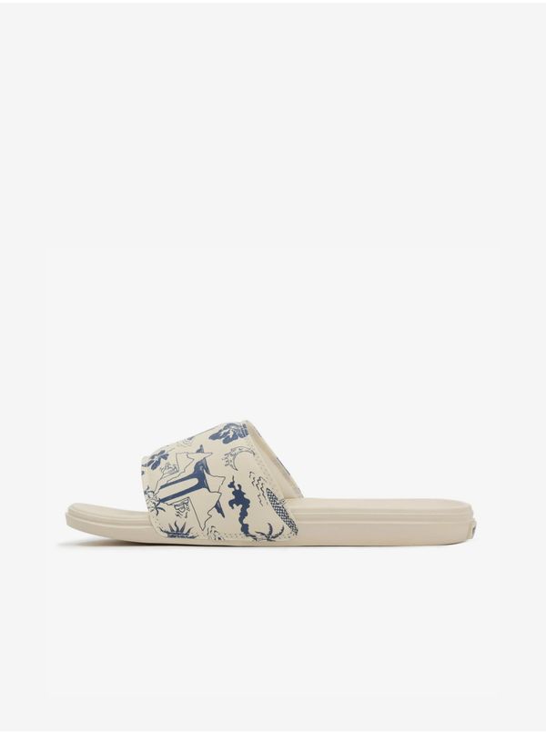 Vans Beige Women's Patterned Slippers VANS La Costa - Women