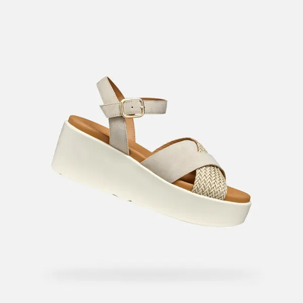 GEOX Beige women's sandals Geox XAN2.2S - Women's