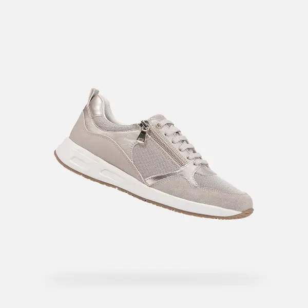 GEOX Beige women's sneakers Geox Bulmya - Women's