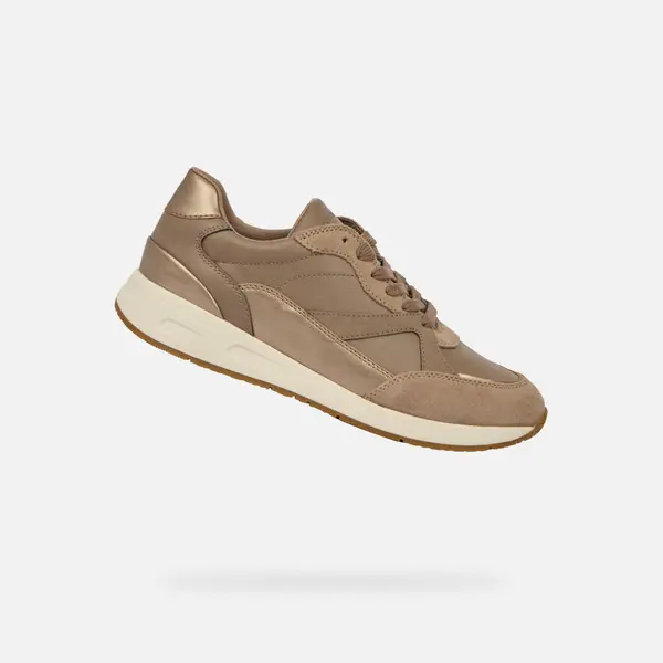 GEOX Beige women's sneakers Geox Bulmya - Women's