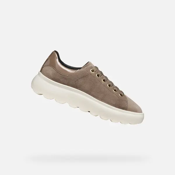GEOX Beige women's sneakers Geox Spherca EC4.1 - Women's